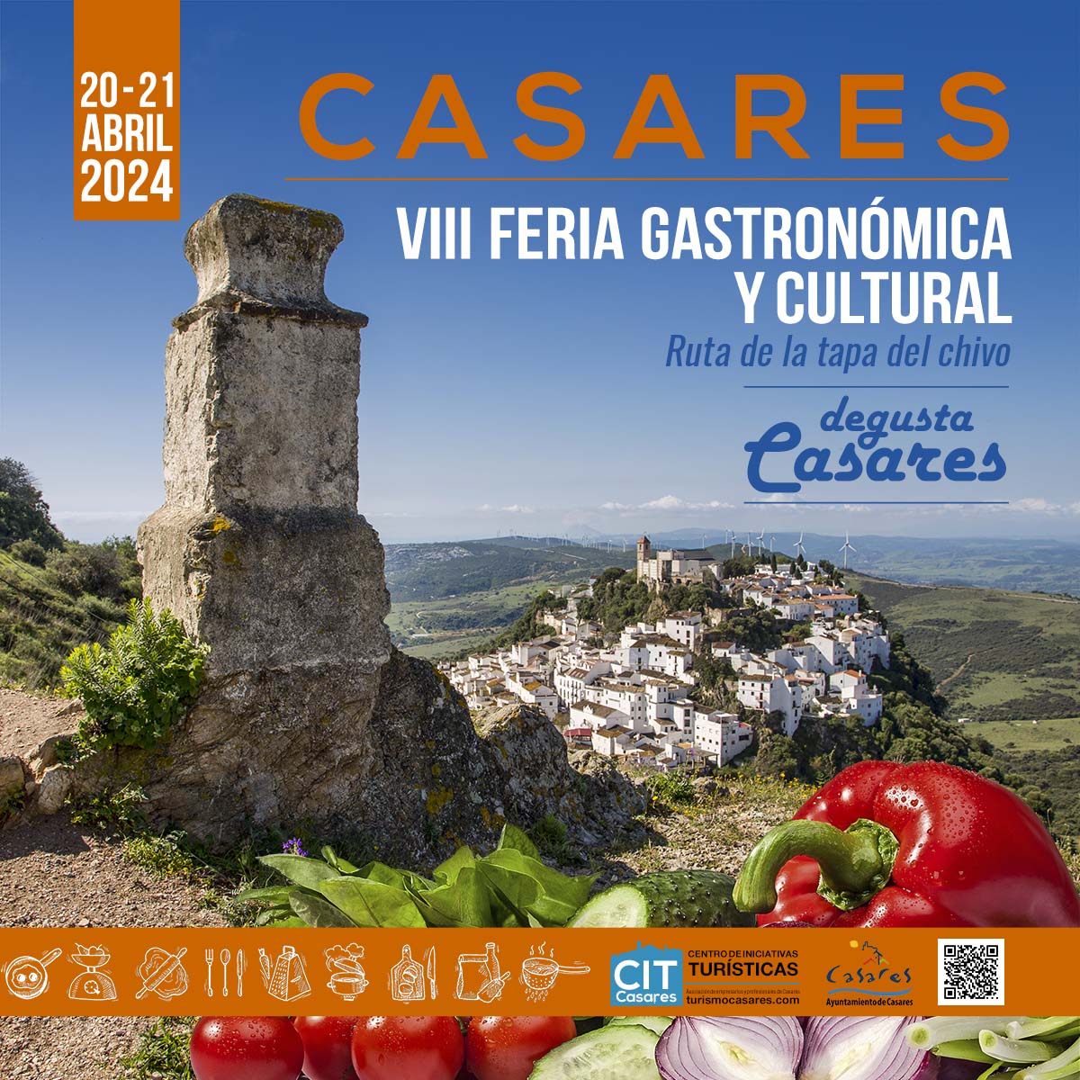 VIII Feria gastronómica y cultural "Degusta Casares" (20-21 abril de 2024)