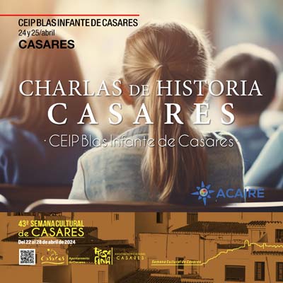 Charlas de Historia de Casares para niños (Casares, 2024)