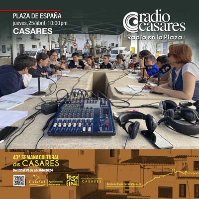 Radio en la plaza, con Radio Casares (Casares, 2024)