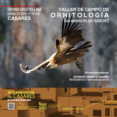 Taller de campo de ornitología (Casares, 2024)