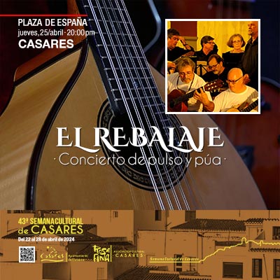Concierto de Pulso y Púa -El Rebalaje- (Casares, 2024)
