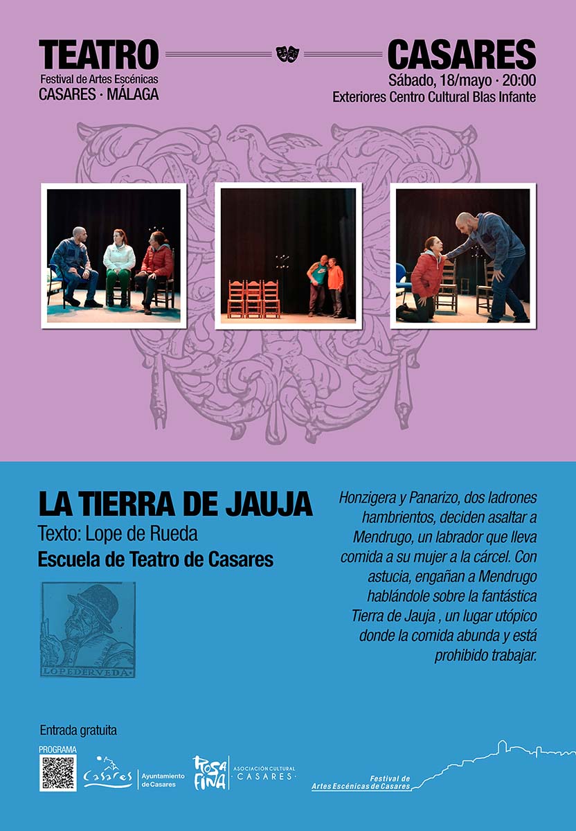 La Tierra de jauja, de Lope de Rueda (Festival de las Artes Escénicas de Casares)