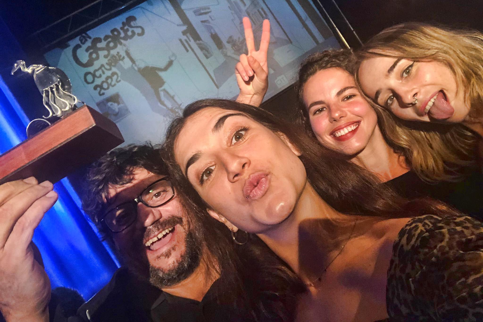 Santi Amodeo parte del elenco de actrices protagonistas de 'Las Gentiles', premio del jurado a la Mejor Película del Nuevo Cine Andaluz 2022