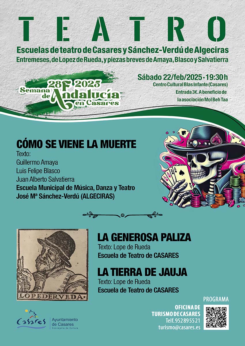 Teatro a cargo de las escuelas de teatro de Casares y Algeciras