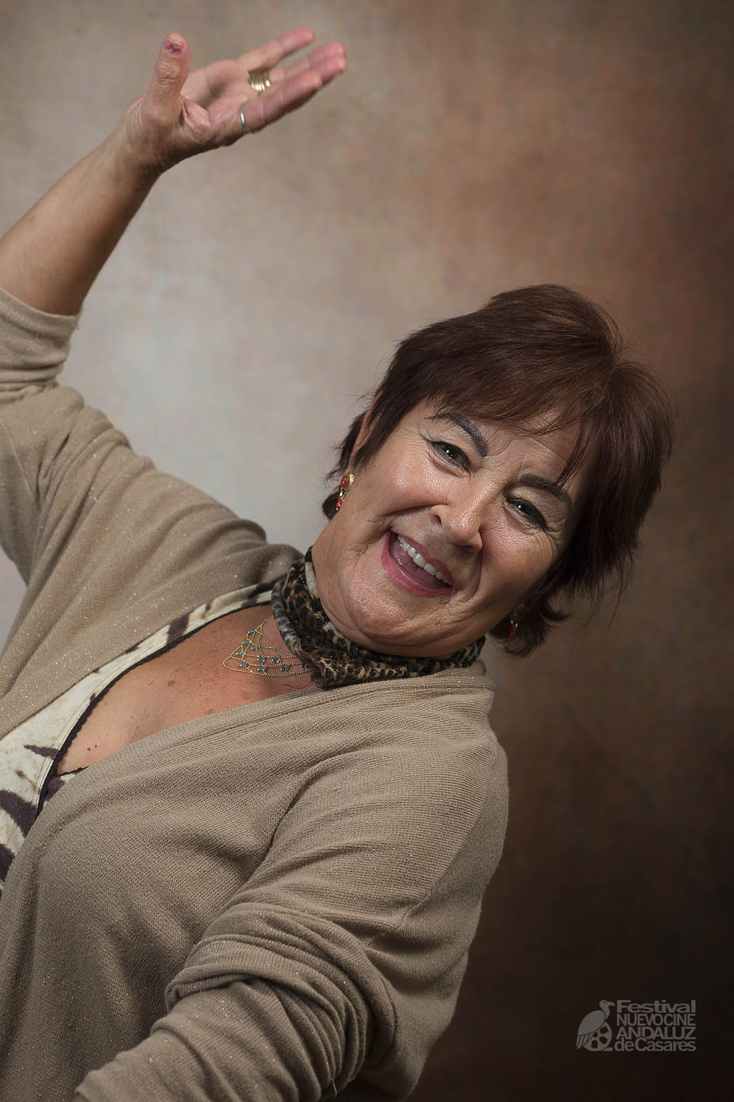 Mari Carmen León nombrada 'Mujer del año' en Casares por la Diputación de Málaga (Fotografía: Rafael Galán para el VIII Festival Nuevo Cine Andaluz, Casares 2021)