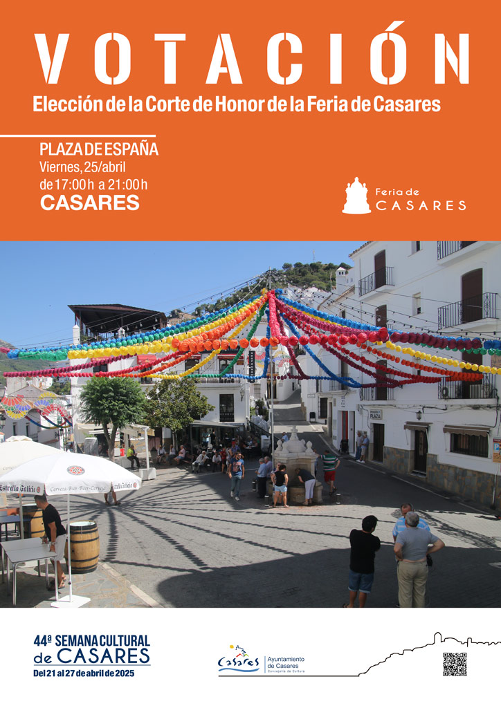 Elección corte de honor de la feria de Casares (44ª Semana Cultural de Casares, 2025)
