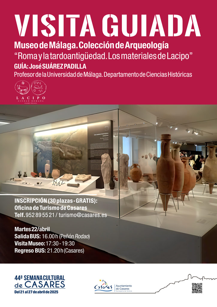 Visita guiada al Museo de Málaga (44ª Semana Cultural de Casares, 2025)