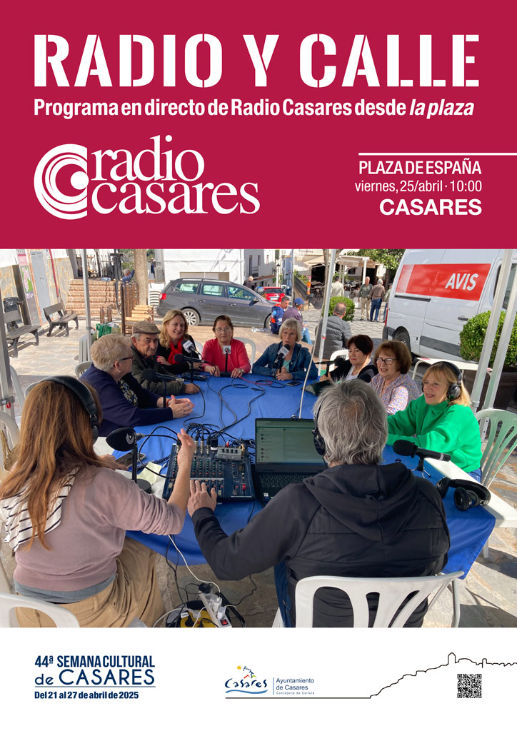 Radio en la plaza (44ª Semana Cultural de Casares, 2025)