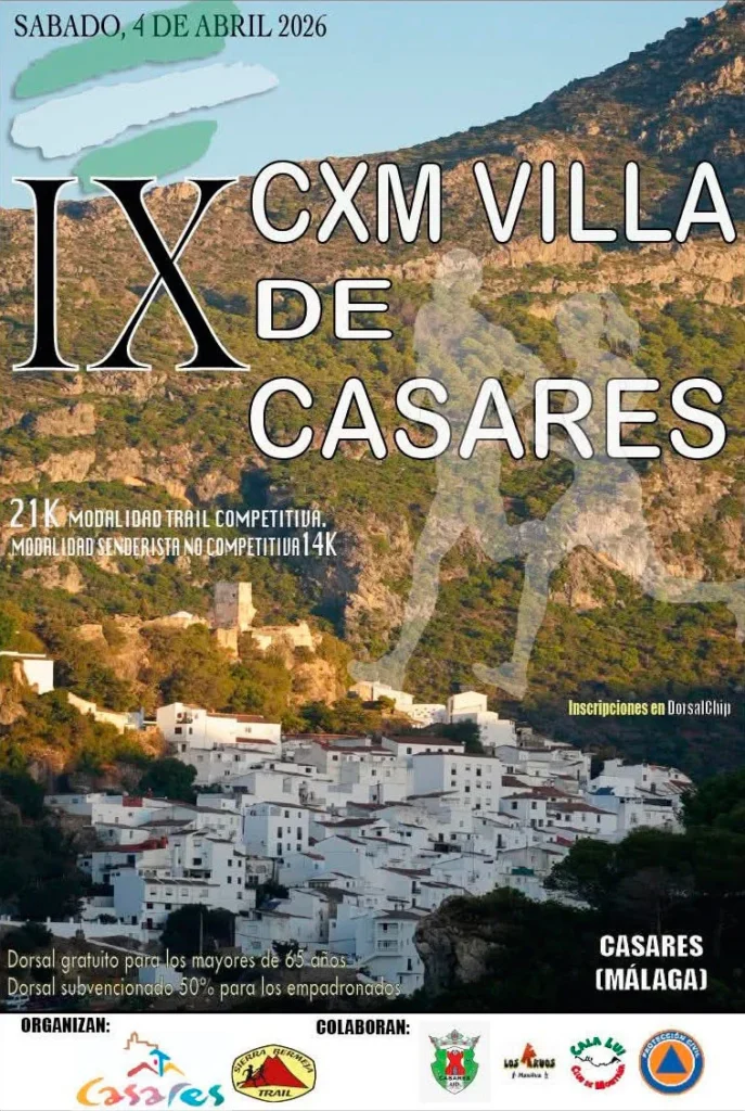 IX Carrera de Montaña Villa de Casares, 4 de abril de 2026