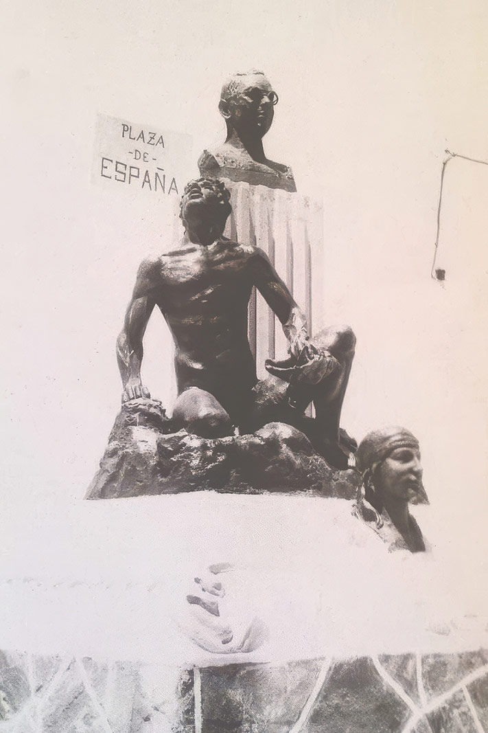 Monumento homenaje a Blas Infante (Casares, 2 de mayo de 1976)