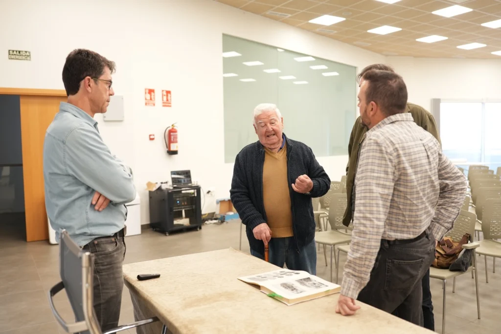 El casareño Cristóbal Gavira Pozo trabajó como peón en la excavaciones de Lacipo, en 1975 y 1976