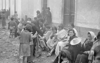Carretera de Málaga a Almería, febrero de 1937. Fotografía de Hazen Sise (Archivo: Jesús Majada / CAF)