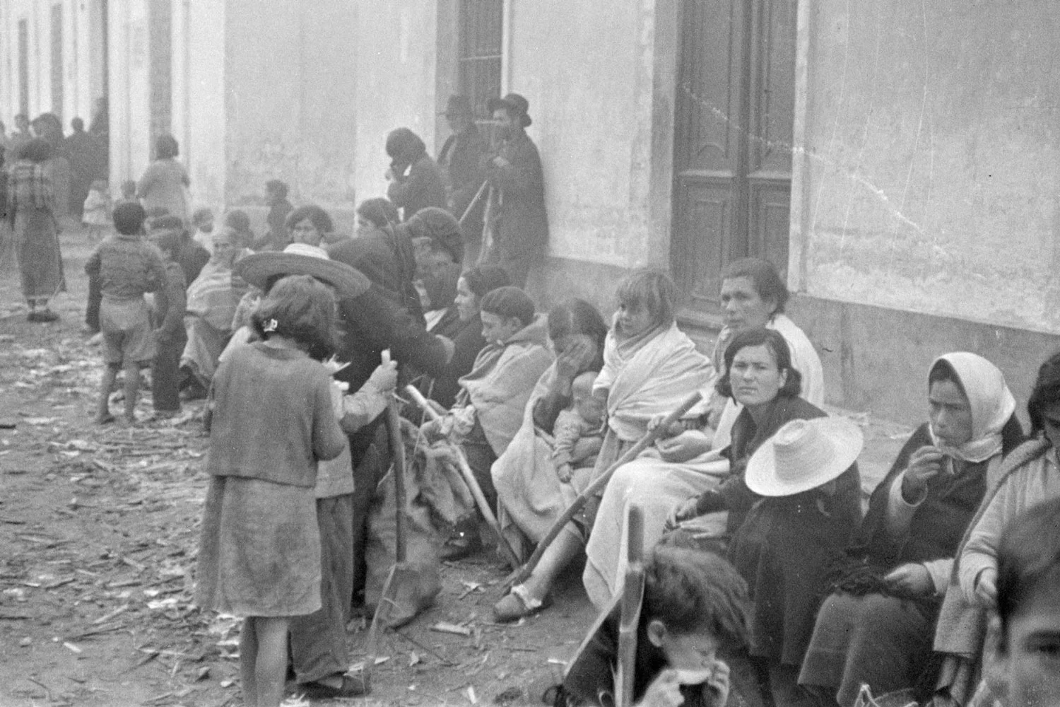 Carretera de Málaga a Almería, febrero de 1937. Fotografía de Hazen Sise (Archivo: Jesús Majada / CAF)