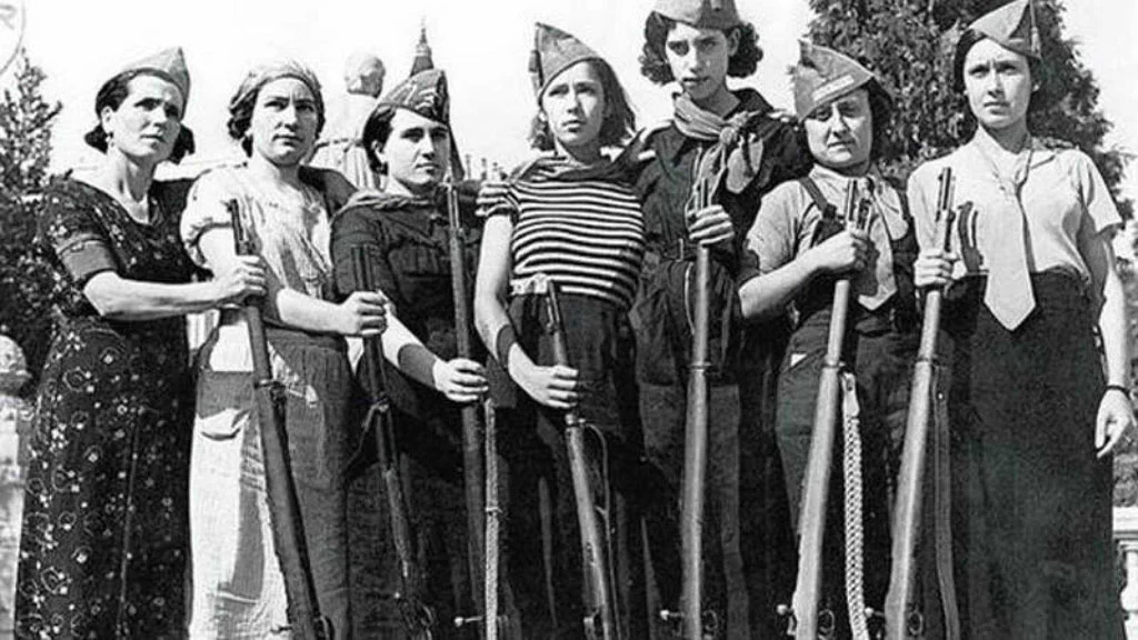 Mujeres milicianas republicanas 
