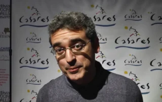 Paco Balbuena, coordinador de las Jornadas de Patrimonio de Casares dedicadas al Fandango de Málaga, como antigua fiesta del pueblo (Casares, 15 y 16 de marzo de 2019)