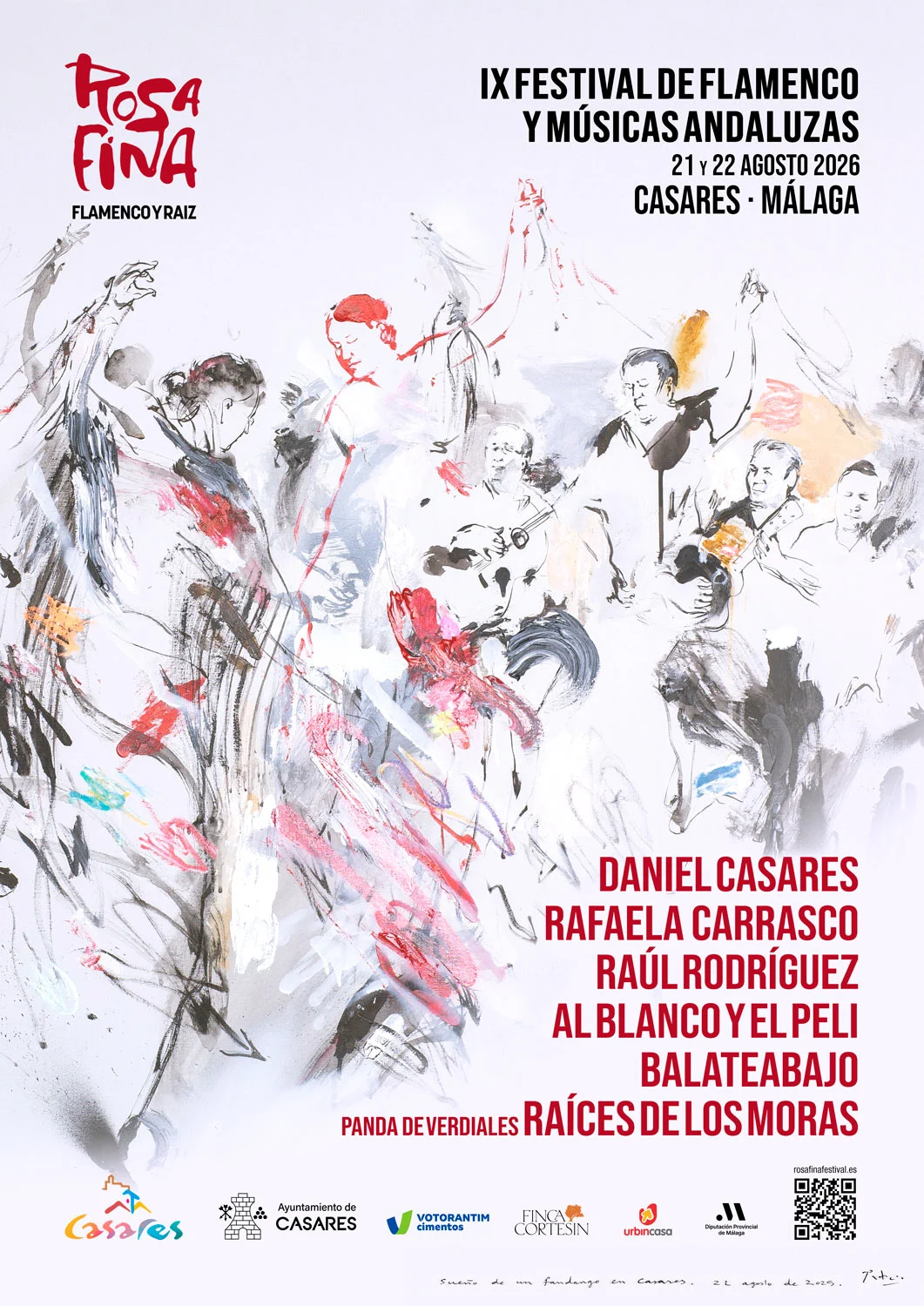 IX Festival Flamenco Rosa Fina (Casares, 21 y 22 de agosto de 2026)